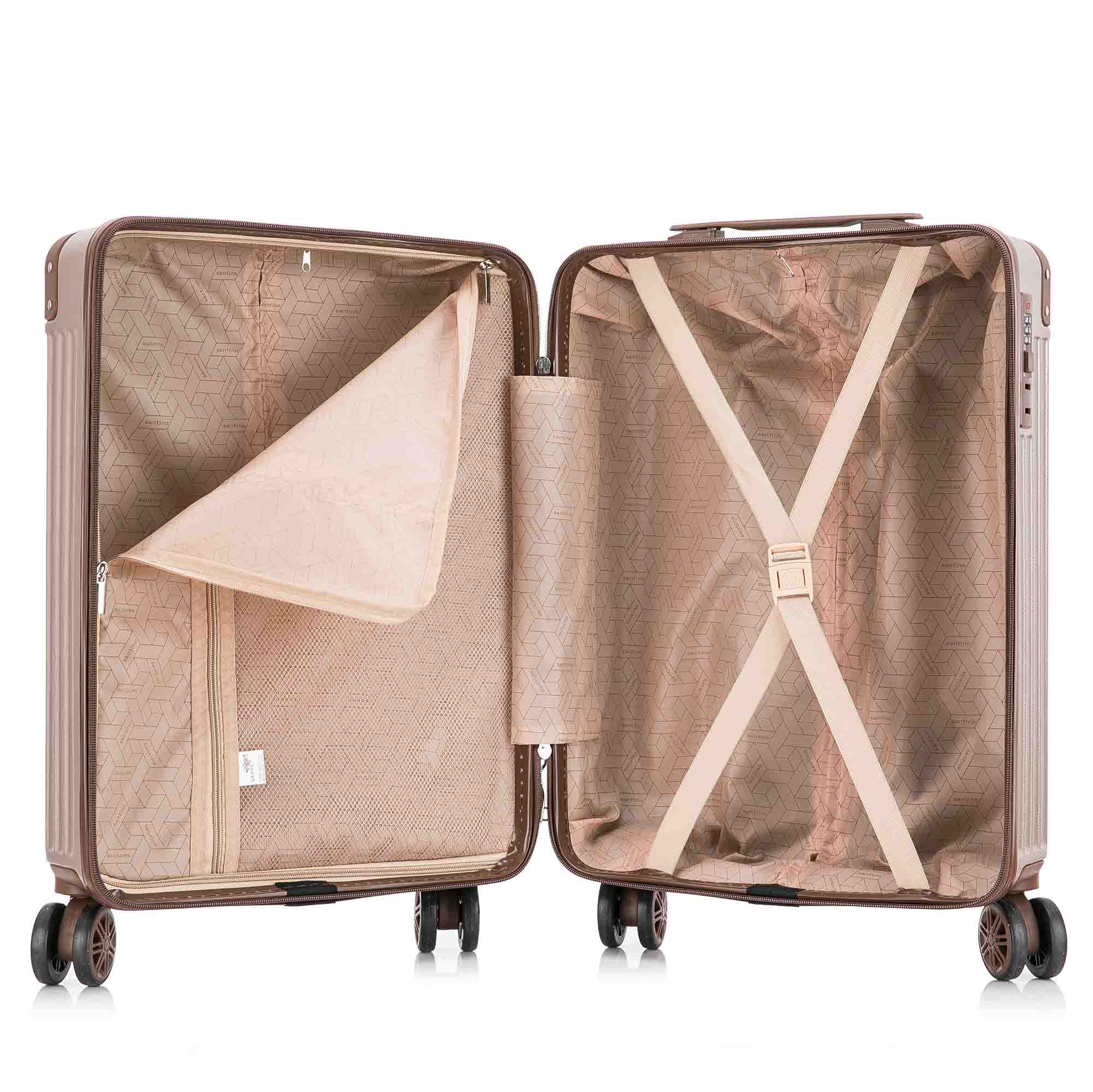 Palazzio 4-Wheel 360º Carry-On Suitcase Santino APLV191P