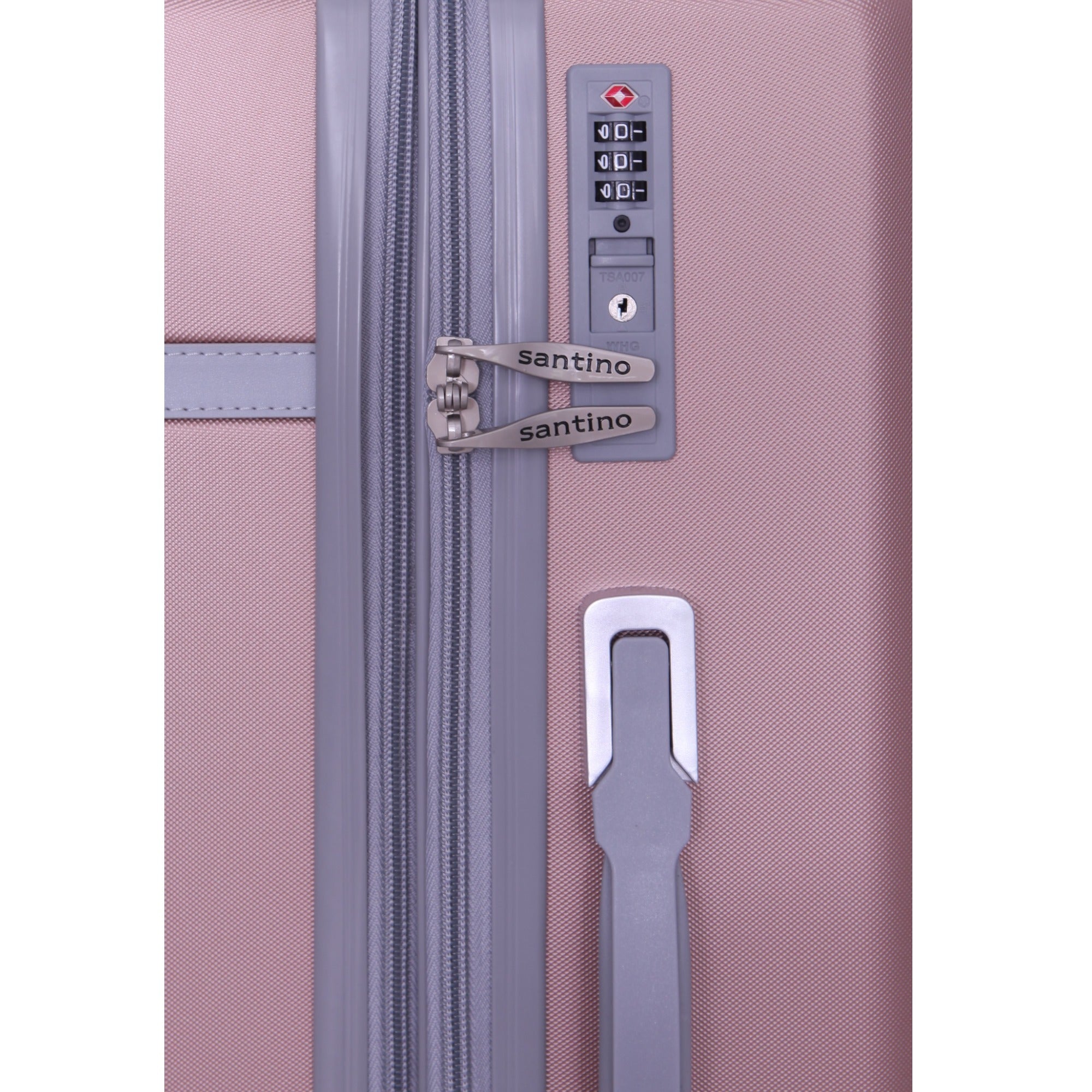 Santino SDV601J 3-Piece Long Beach Hardside Suitcase Set