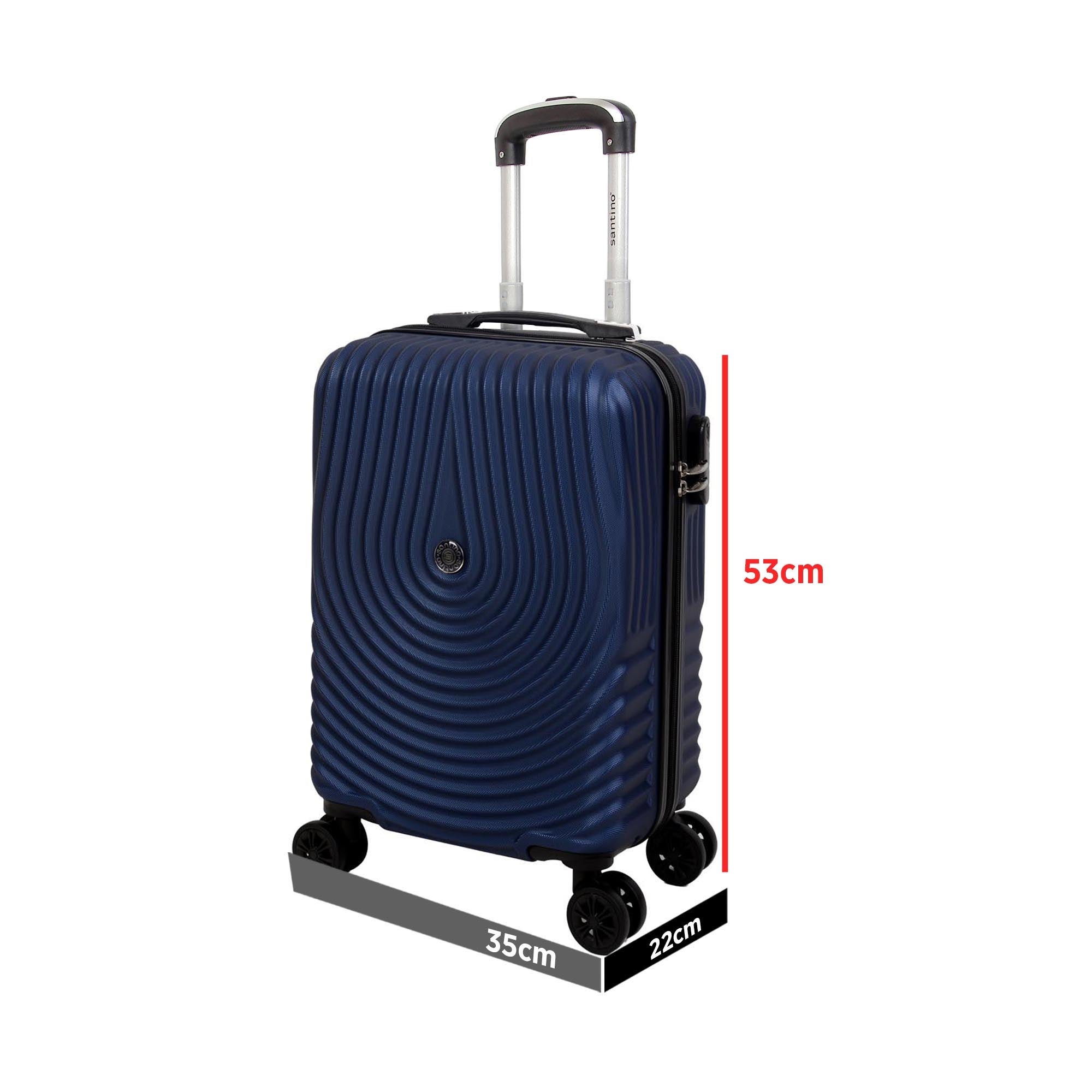 Vancouver Rigid Carry-On Suitcase with 4 Wheels 360º Santino AMZV205S
