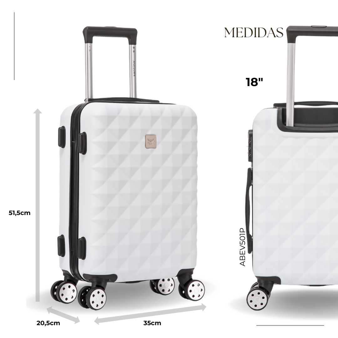 Madrid Rigid 360º Santino Carry-On Suitcase - ABEV501P