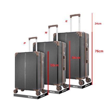 Palazzio 3 Piece 360° Luggage Set Santino PLV191J