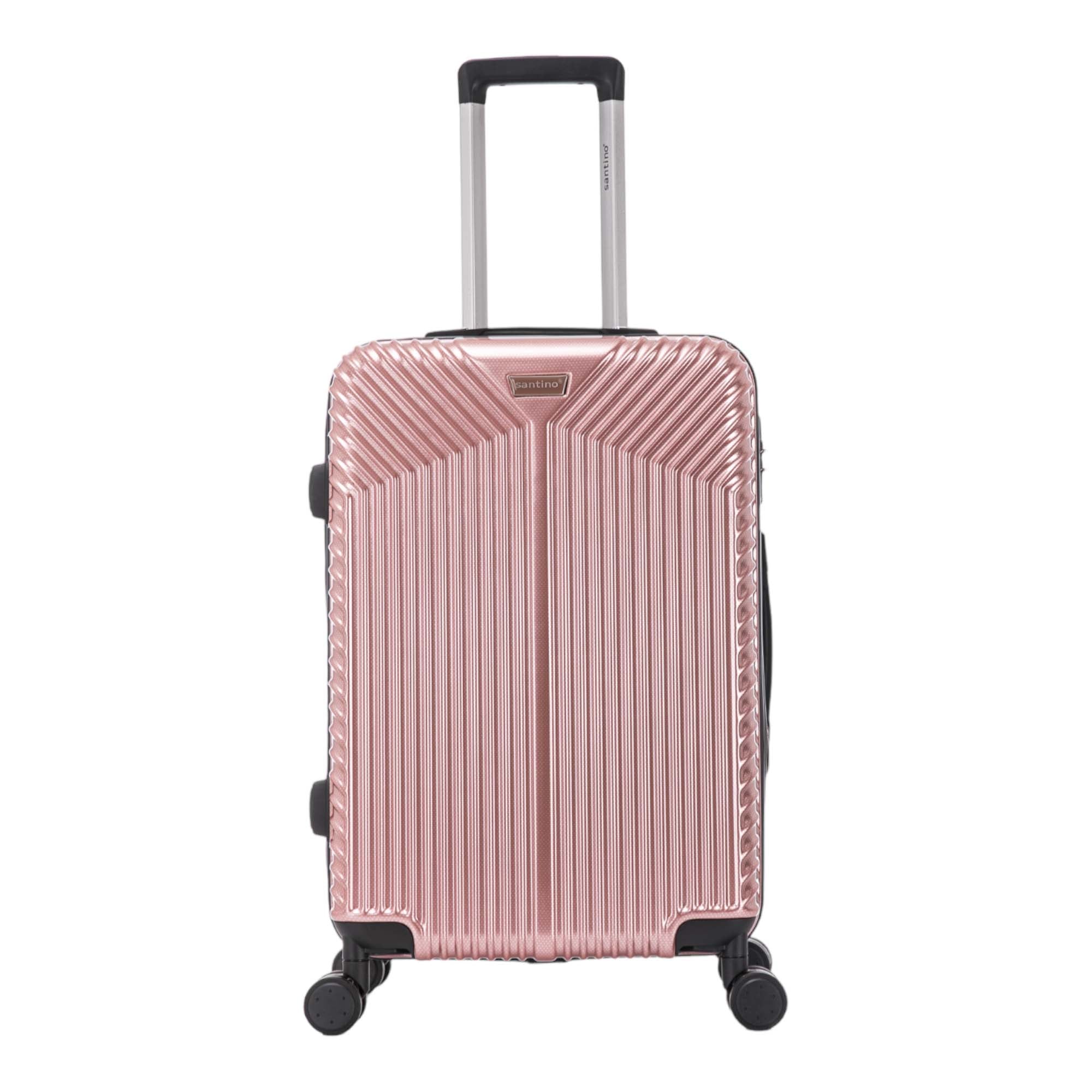 Brooklyn Bridge PVC 360° Santino Travel Suitcase AMZV501G