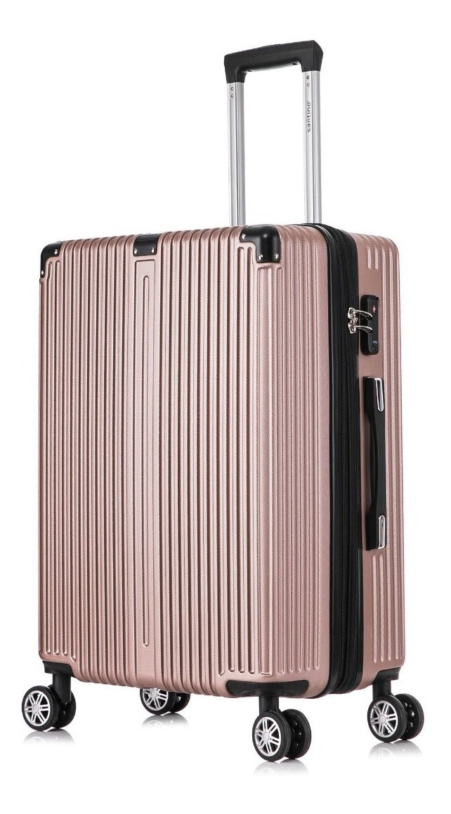 Santino 360° Hardside Dublin Suitcase Black M - AMZV204M