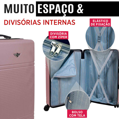 Santino M 360° Hard Case Netherlands Travel Suitcase - MZV202M