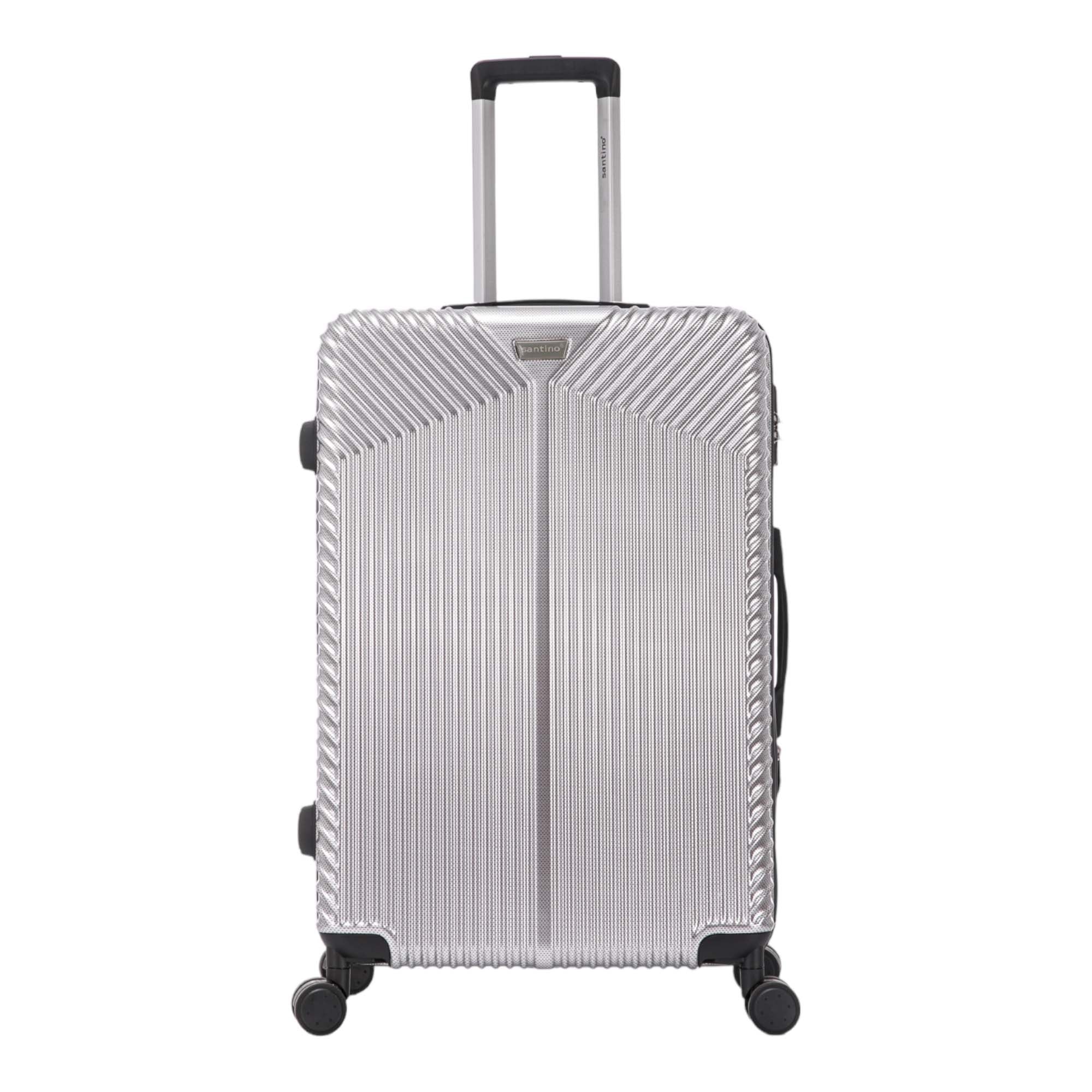 Brooklyn Bridge PVC 360° Santino Travel Suitcase AMZV501G