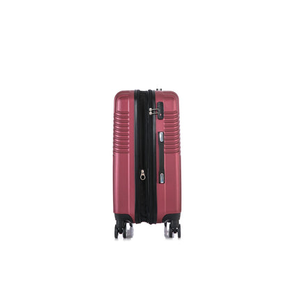 Santino Geometric 3-Piece Rigid 360° Luggage Set - SAV7003J