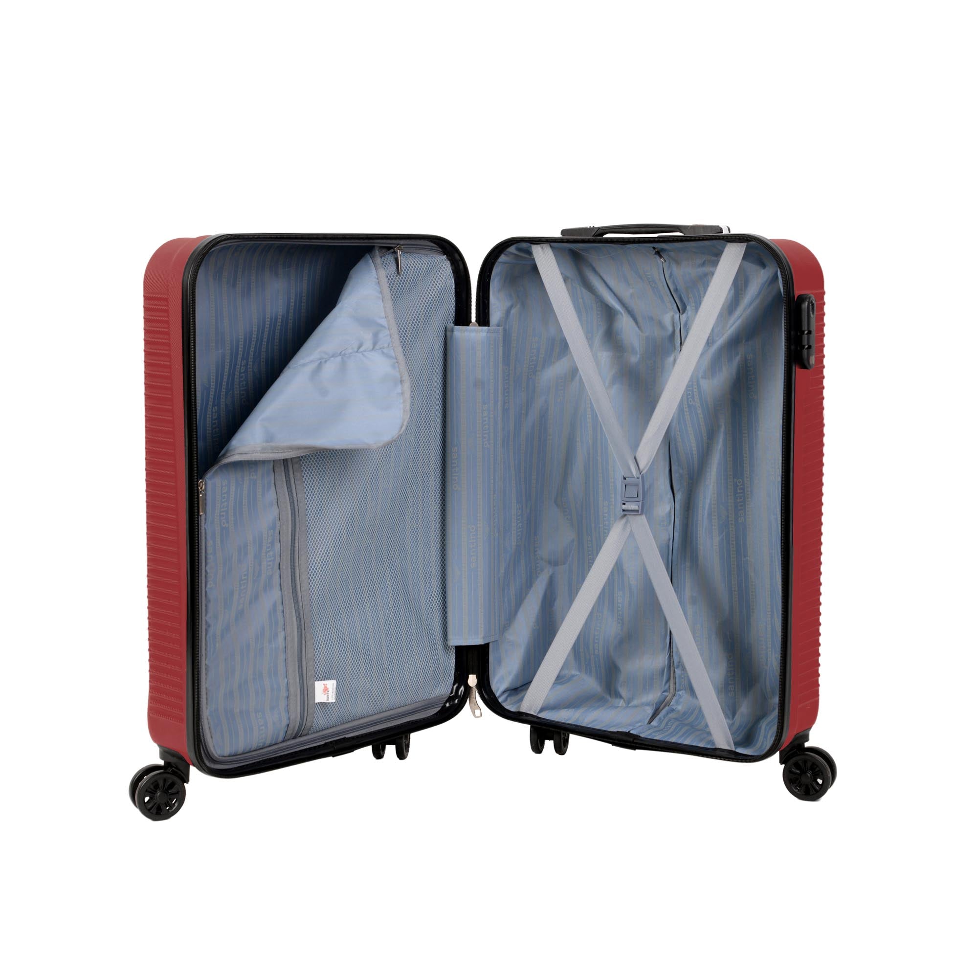 Santino P 4-Wheel 360º Rigid Carry-On Suitcase - AMZV183P
