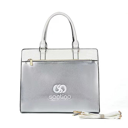 Santino Women's Office PU Notebook Briefcase - HYP001U