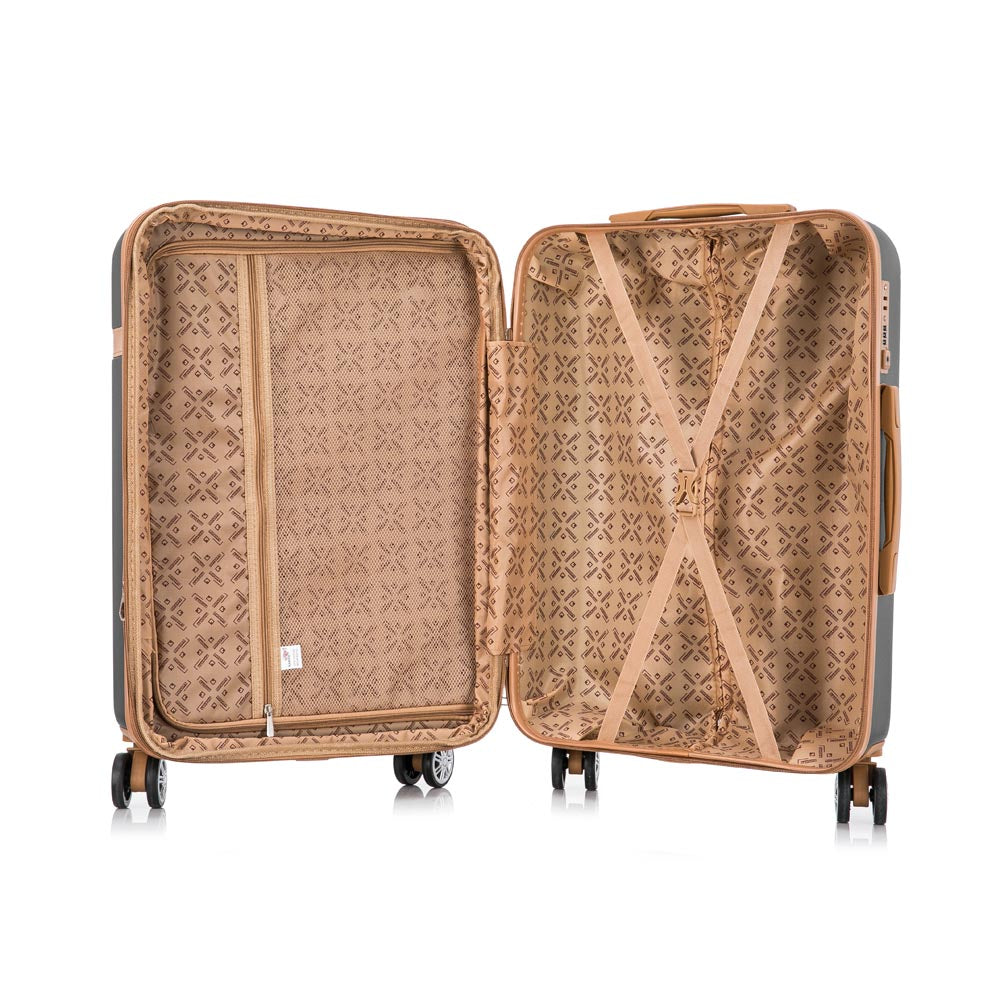 Santino Athena 3-Piece Rigid 360º Luggage Set - BGV182J