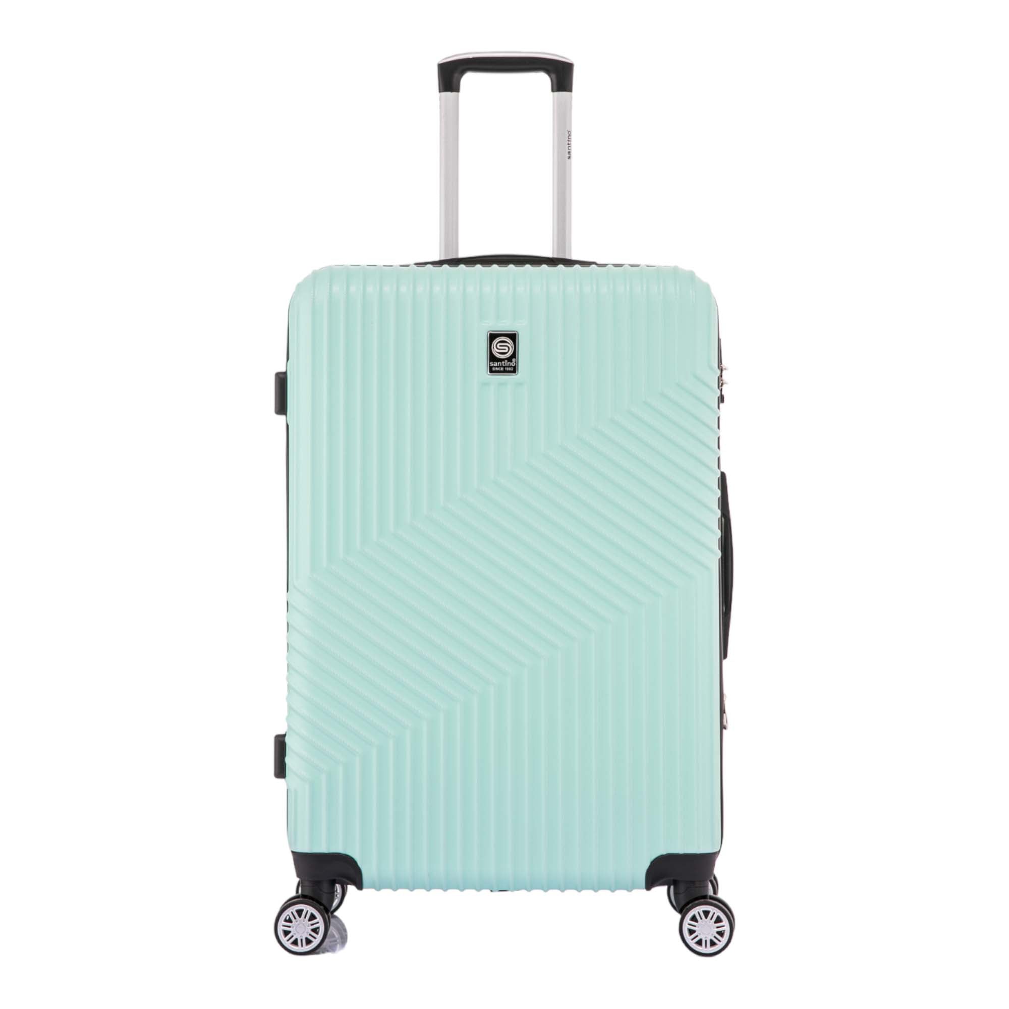 Santino Geometric 3-Piece Rigid 360° Luggage Set - SAV7003J
