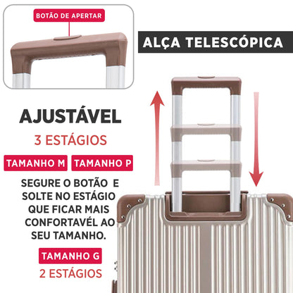 Palazzio 3 Piece 360° Luggage Set Santino PLV191J