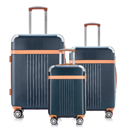 Santino Athena 3-Piece Rigid 360º Luggage Set - BGV182J