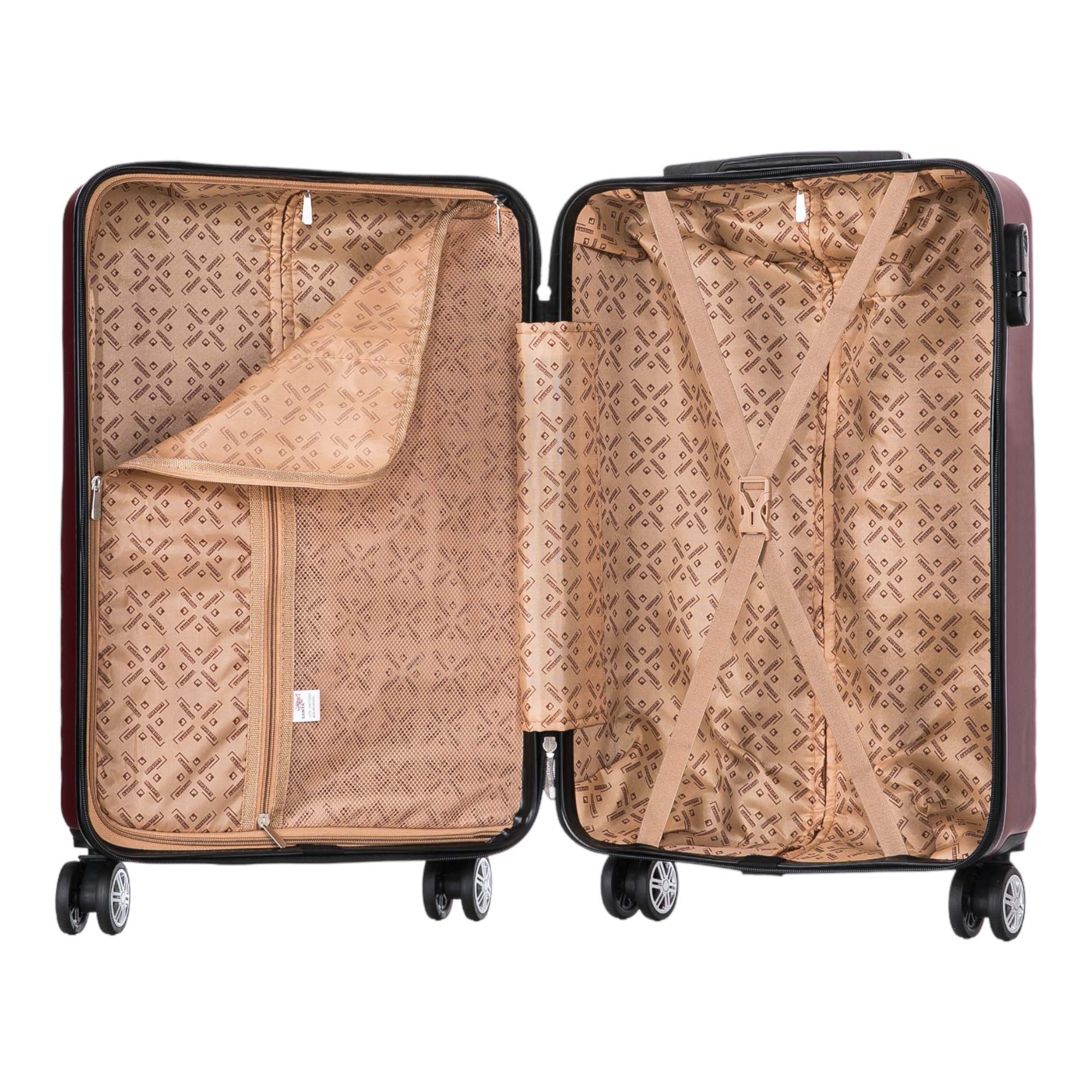 Santino AHSV205P 360° Berlin Hardside Carry-On Suitcase