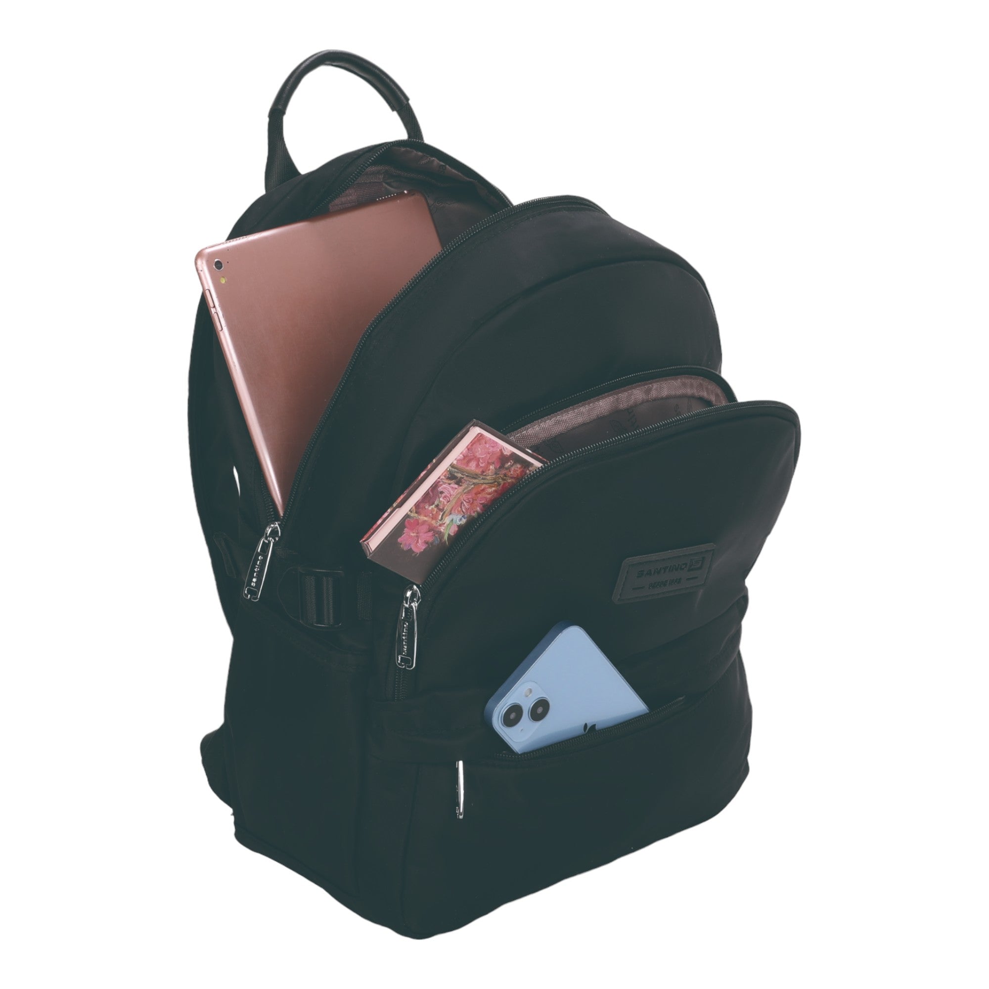 Santino Freesia Backpack Bag - SAB411U01 - Black