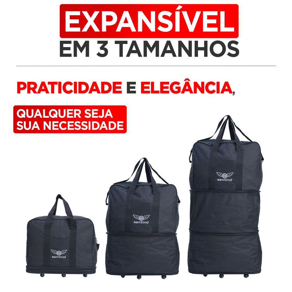 Olinda Polyester Travel Bag 6 Wheels Santino G ORS191U