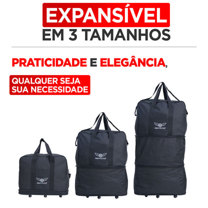 Olinda Polyester Travel Bag 6 Wheels Santino G ORS191U
