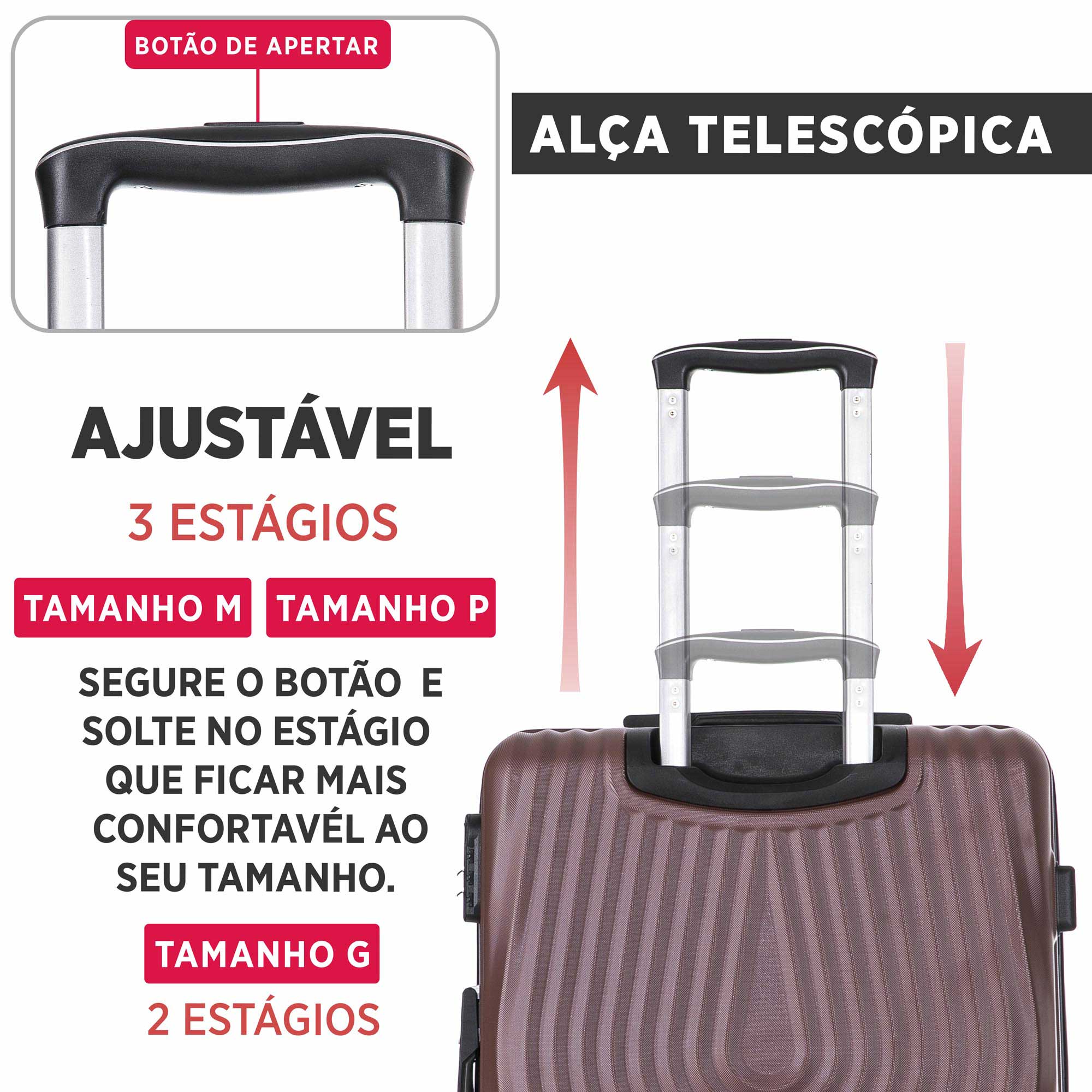 Santino 360° Berlin Hardside Suitcase