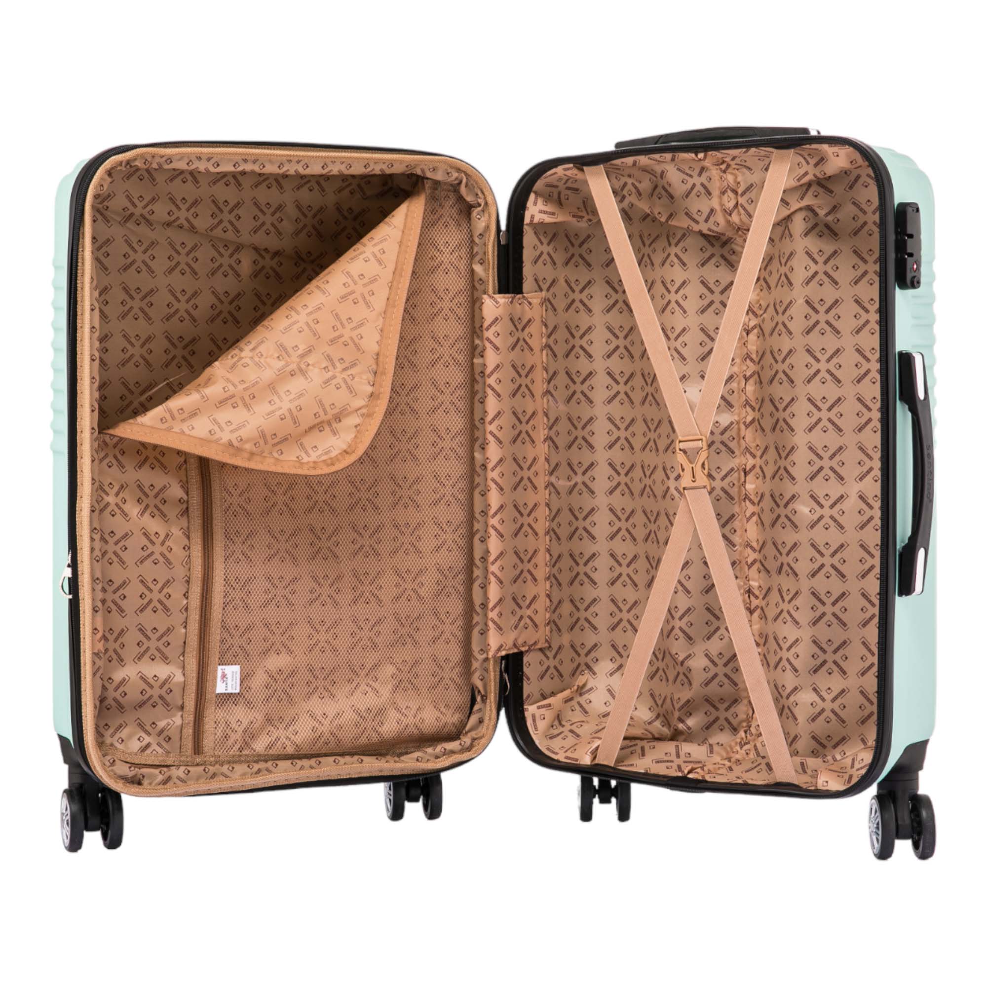 Santino Geometric Rigid 360° Suitcase - ASAV7003M