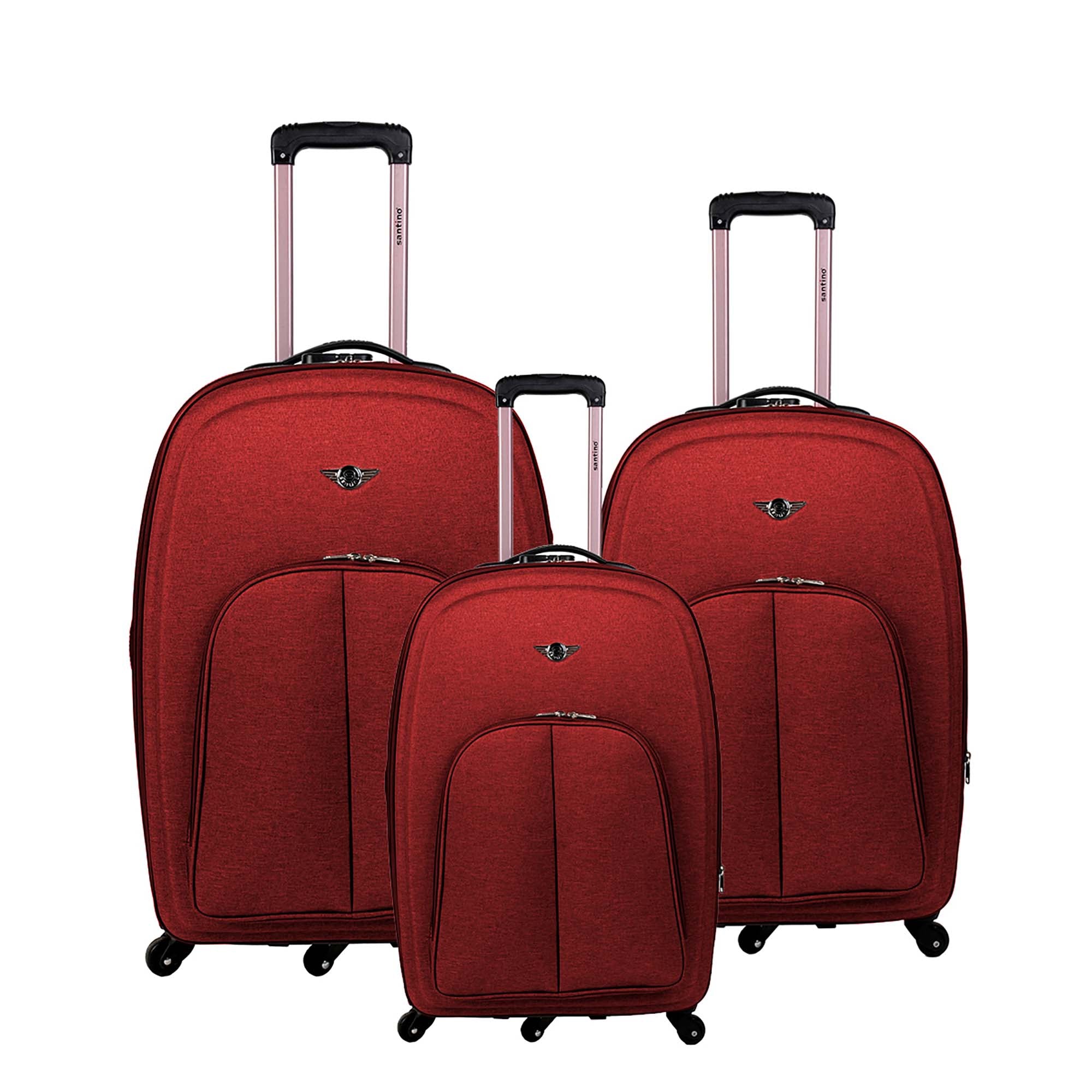 Wenzhou 3 Piece Luggage Set with 360º Wheels Santino - MZV12003J