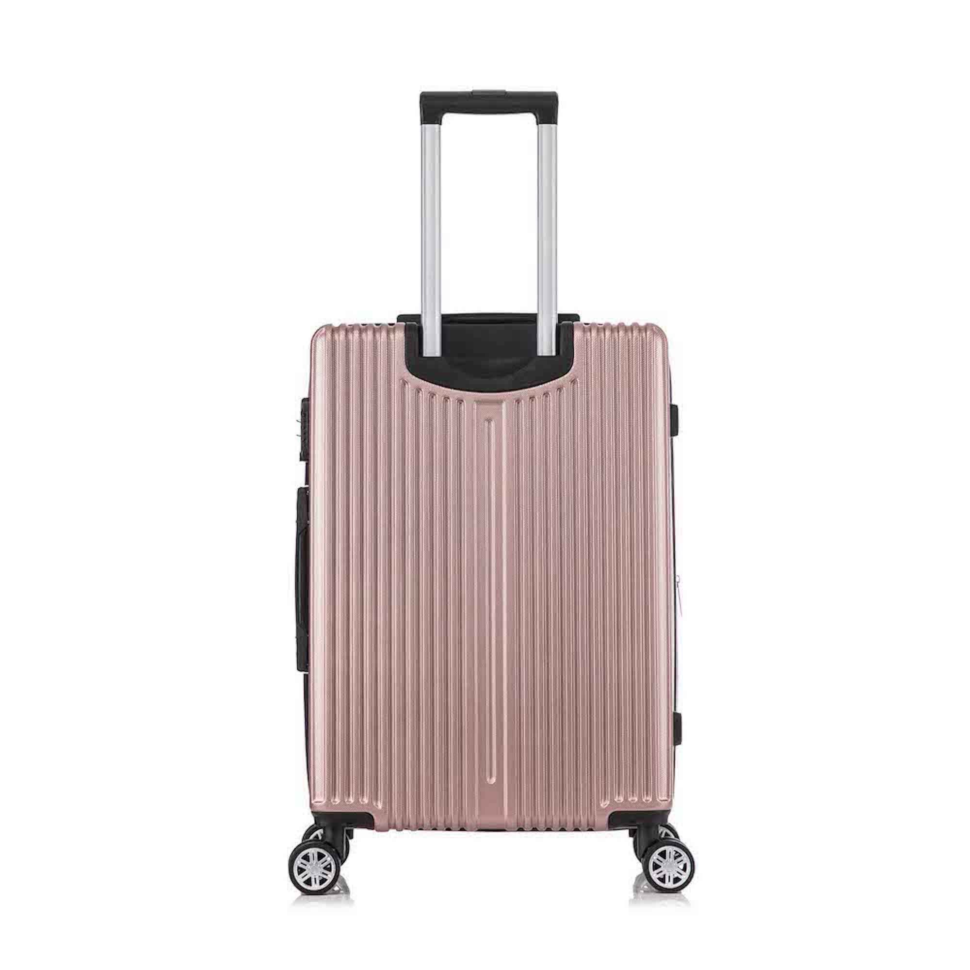 Santino MZV204J 3-Piece Dublin Rigid Luggage Set 360°