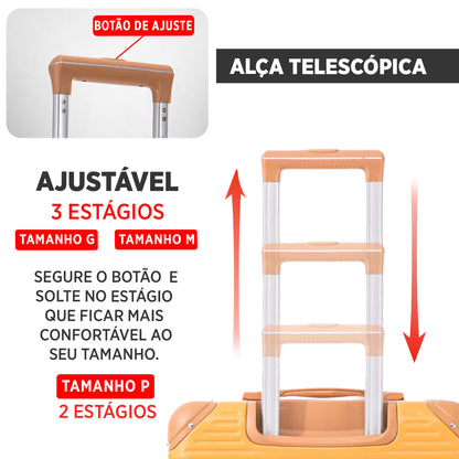 Kabri Rigid 360° Santino G Travel Suitcase - ABEV408G