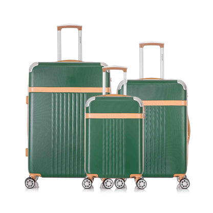 Santino Athena 3-Piece Rigid 360º Luggage Set - BGV182J
