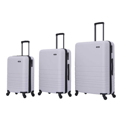 Zeus 3-Piece Rigid Luggage Set Gray SDV701J