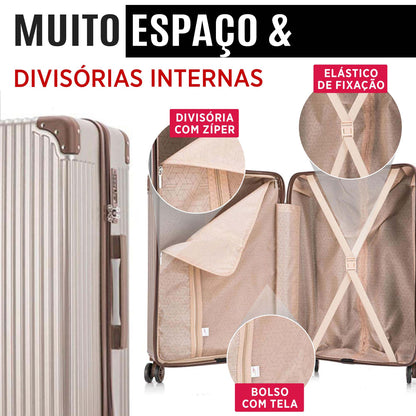 Palazzio 3 Piece 360° Luggage Set Santino PLV191J