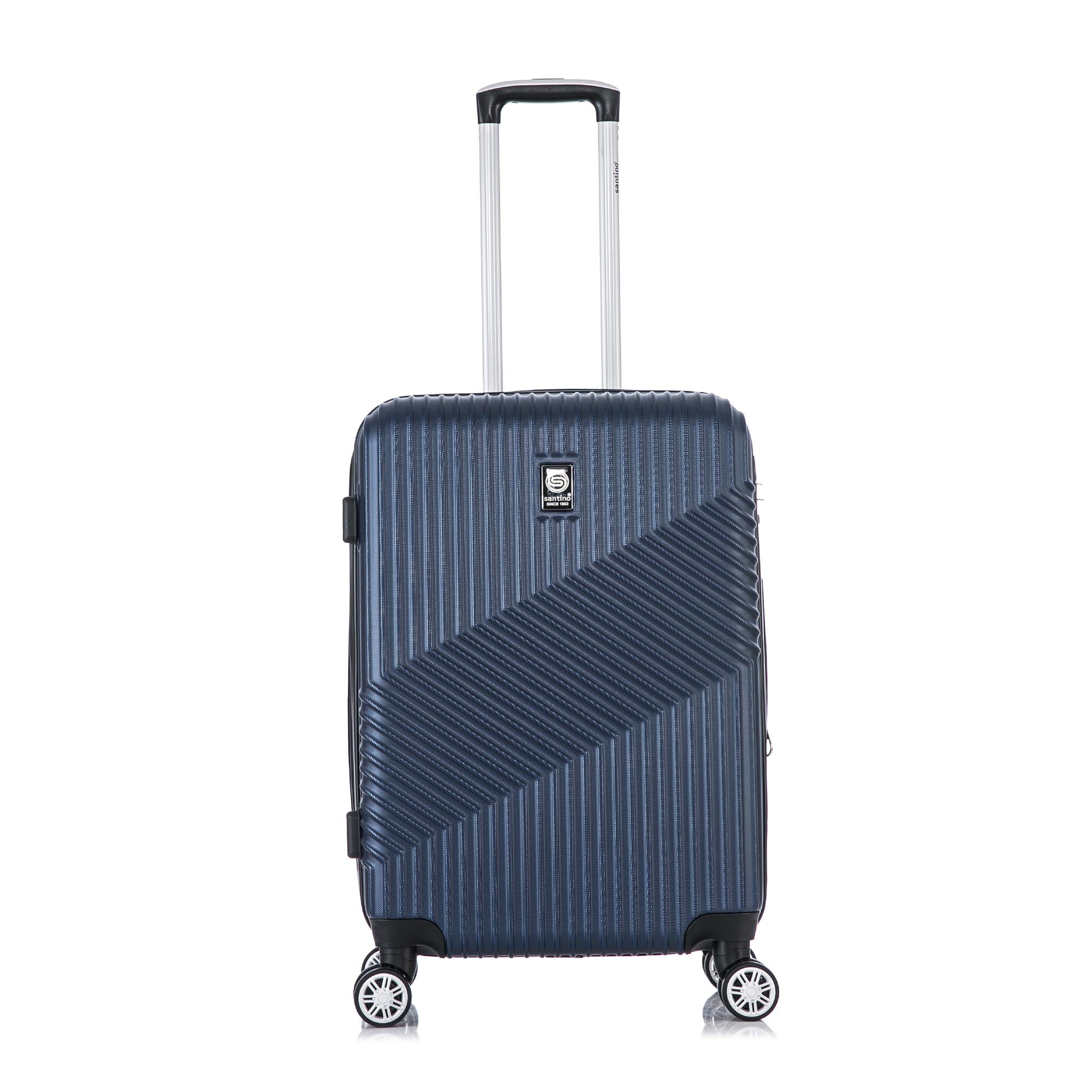 Santino Geometric Rigid 360° Suitcase - ASAV7003M