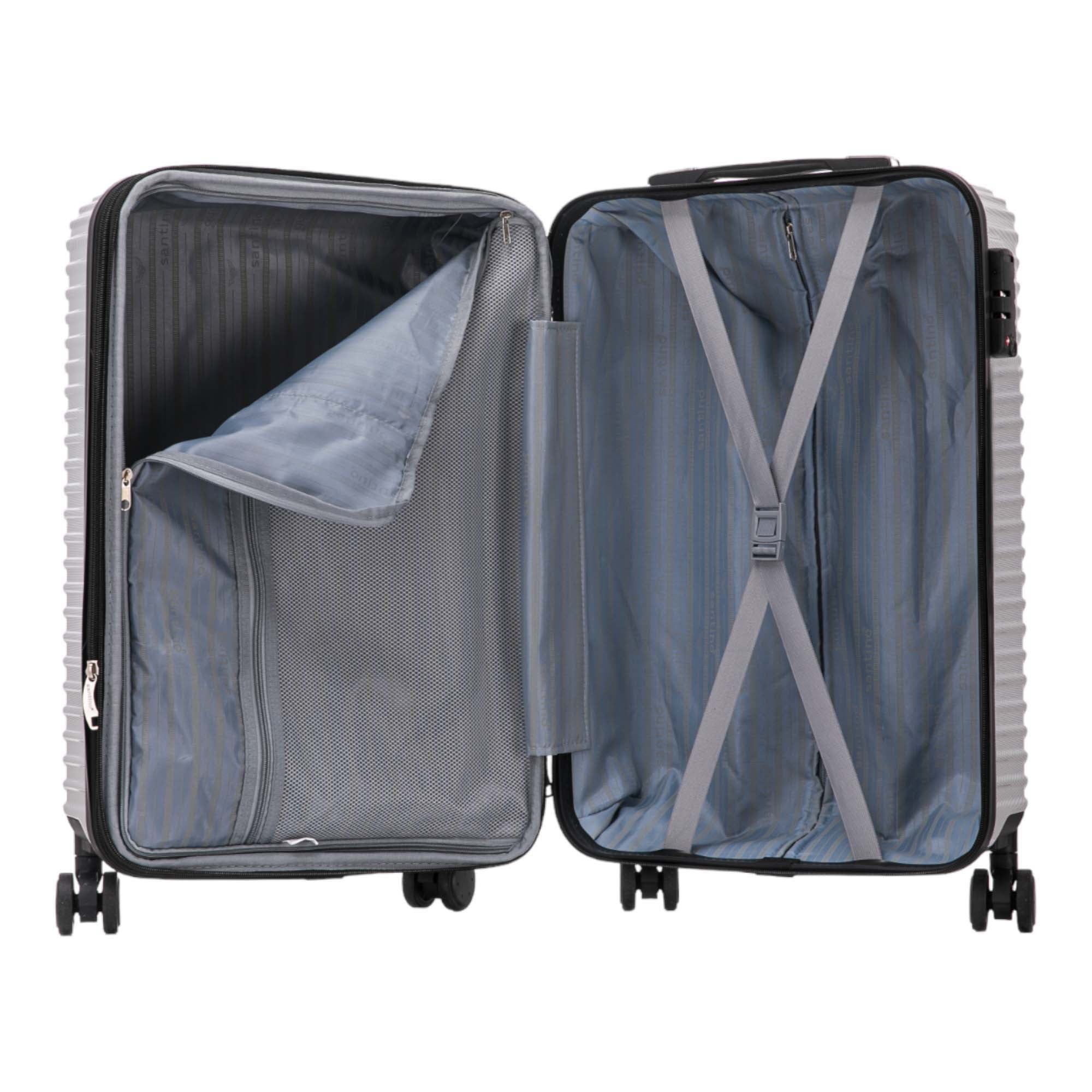 Santino Brooklyn Bridge PVC 360° Suitcase AMZV501P
