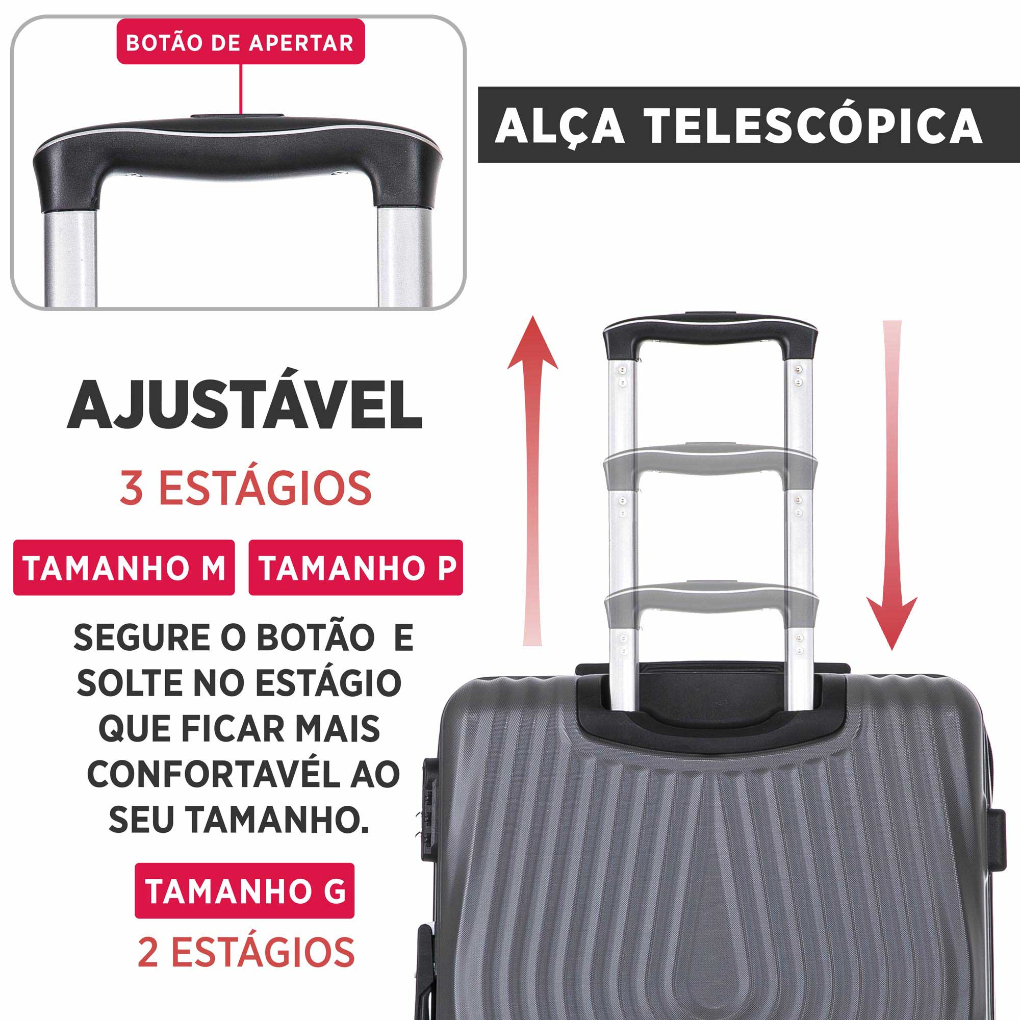 Santino 360° Berlin Hardside Suitcase