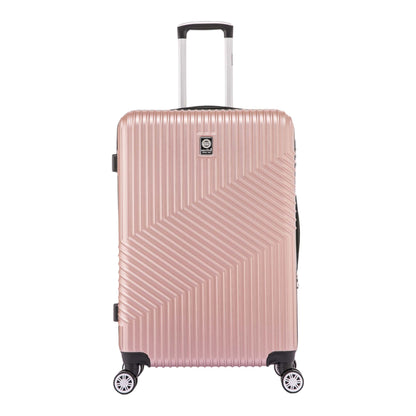 Santino Geometric Rigid 360° Travel Suitcase - ASAV7003G