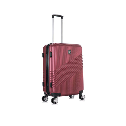 Santino Geometric 3-Piece Rigid 360° Luggage Set - SAV7003J