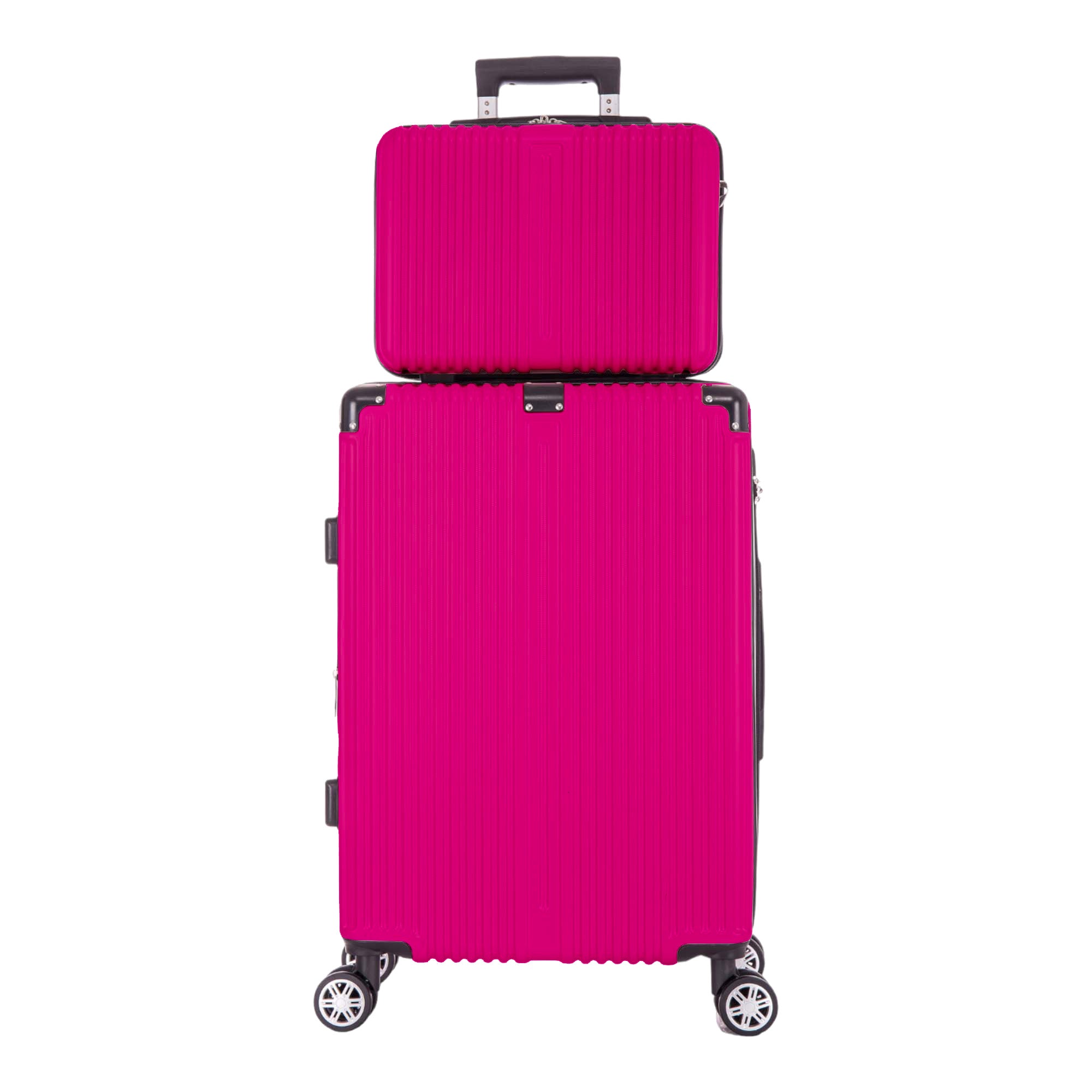 Santino 360° Hardside Dublin Suitcase Black L - AMZV204G