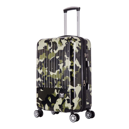 Santino M 360° Camouflage Hardside Travel Suitcase - AHSV220M