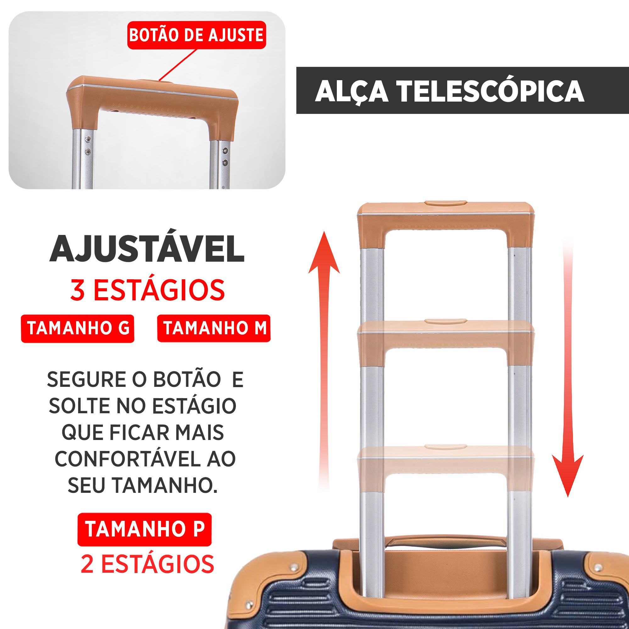 Santino Nice Rigid 360° Suitcase - ABEV407P