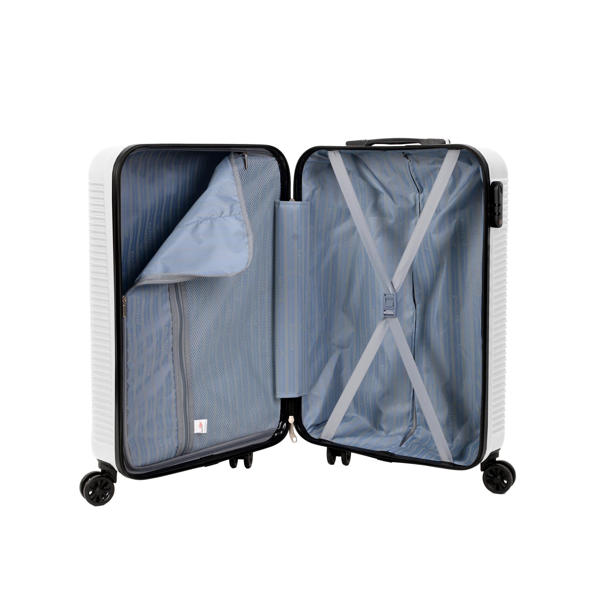 Santino P 4-Wheel 360º Rigid Carry-On Suitcase - AMZV183P