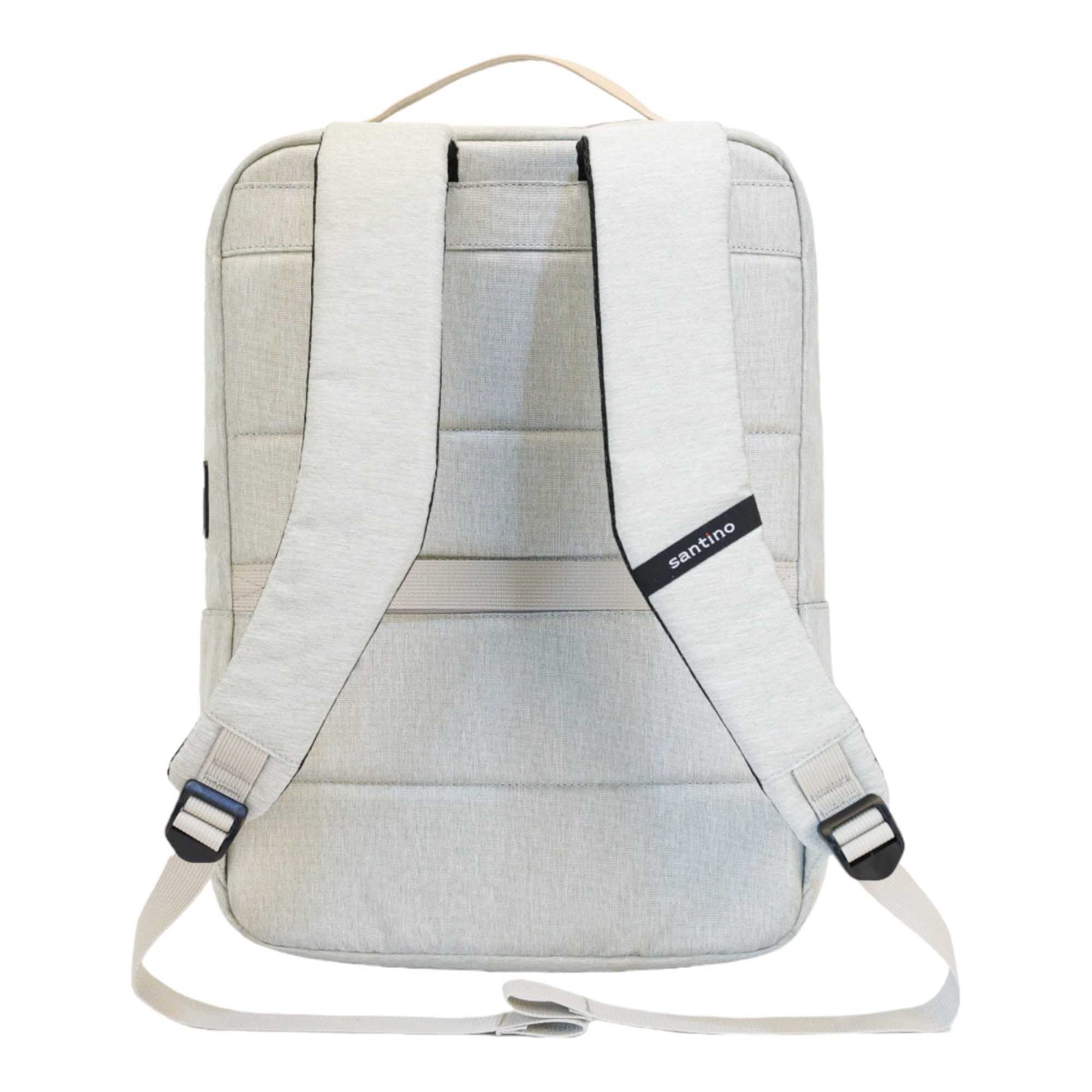 Pop Organizer Notebook Backpack by Santino Polyester Gray