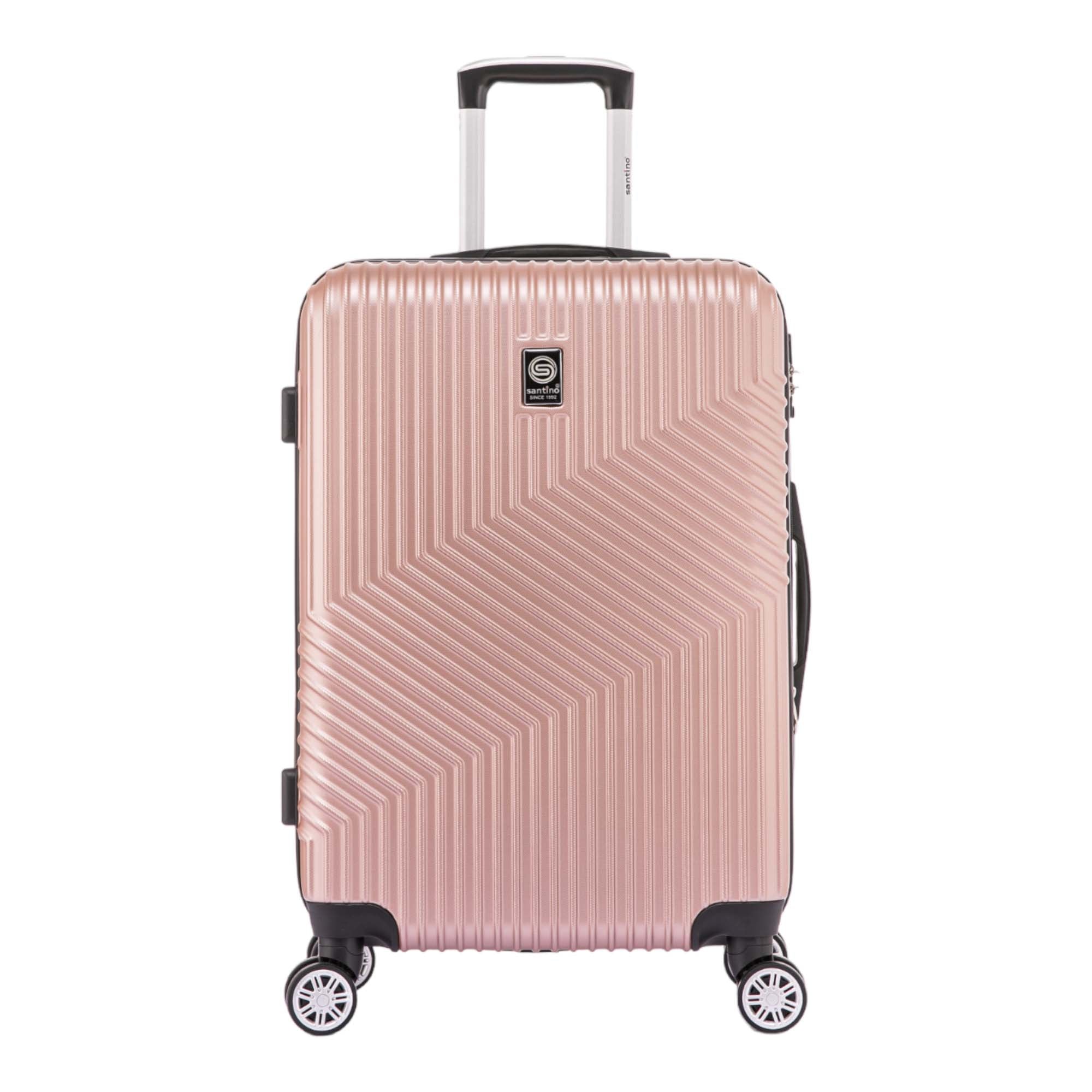 Santino Geometric Rigid 360° Suitcase - ASAV7003M
