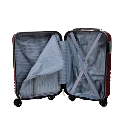 Vancouver Rigid Carry-On Suitcase with 4 Wheels 360º Santino AMZV205S