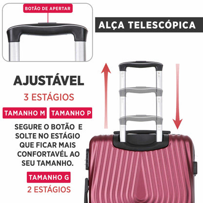 Santino 360° Berlin Hardside Suitcase