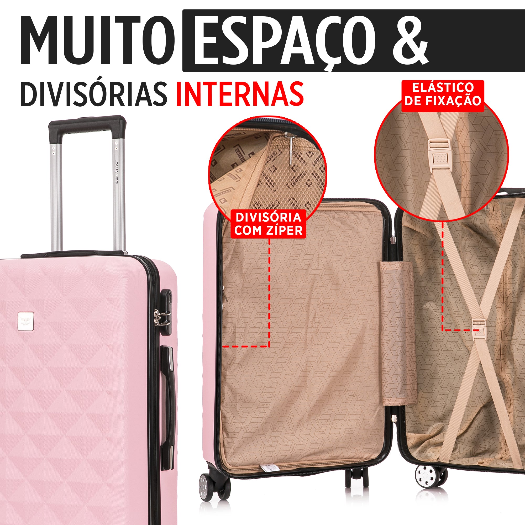 Madrid Rigid 360º Santino Carry-On Suitcase - ABEV501P