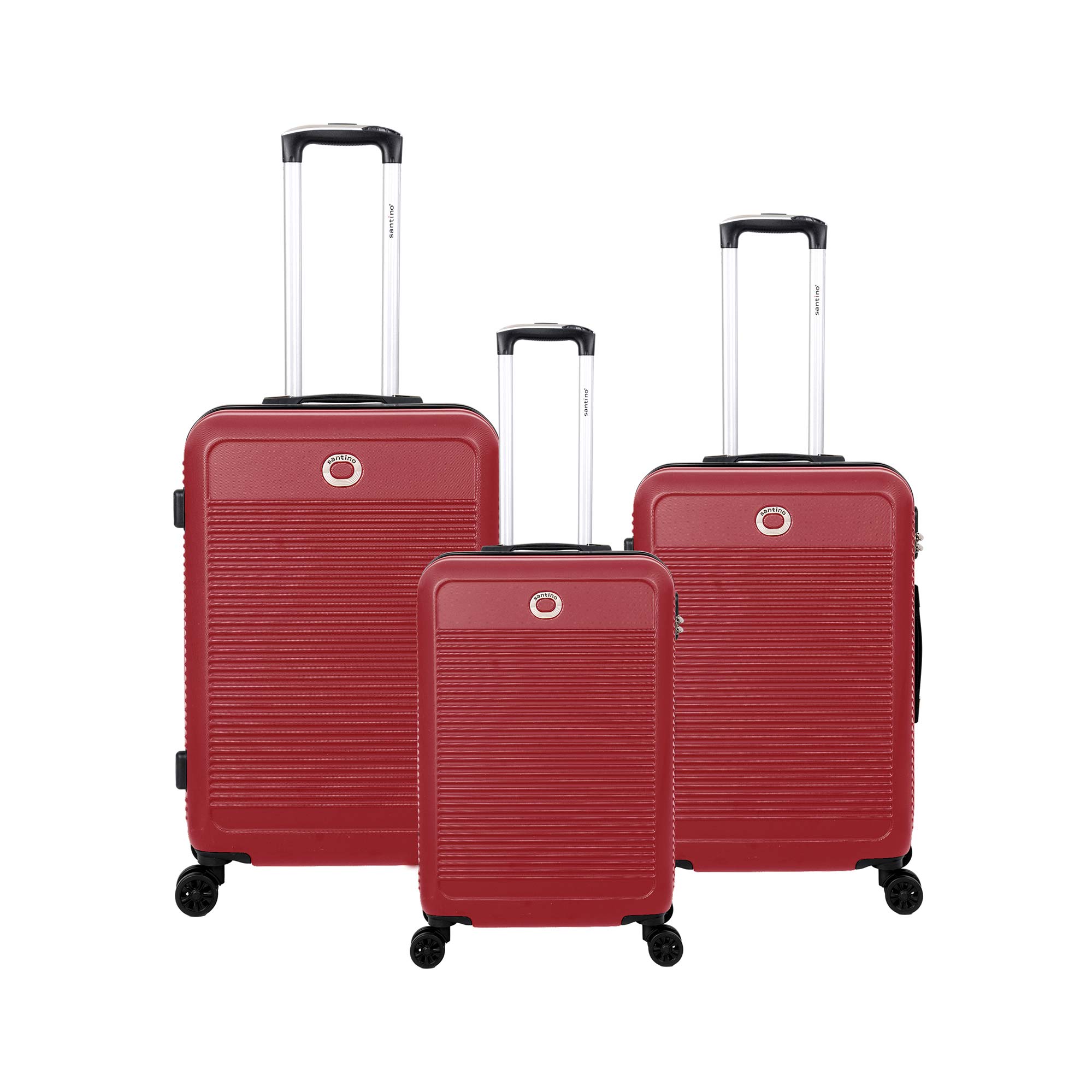 Santino 3-Piece Pisa Rigid 360° Luggage Set - MZV183J