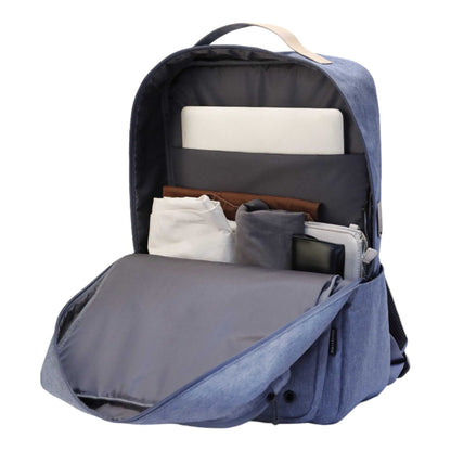 Pop Organizer Notebook Backpack by Santino Polyester Blue
