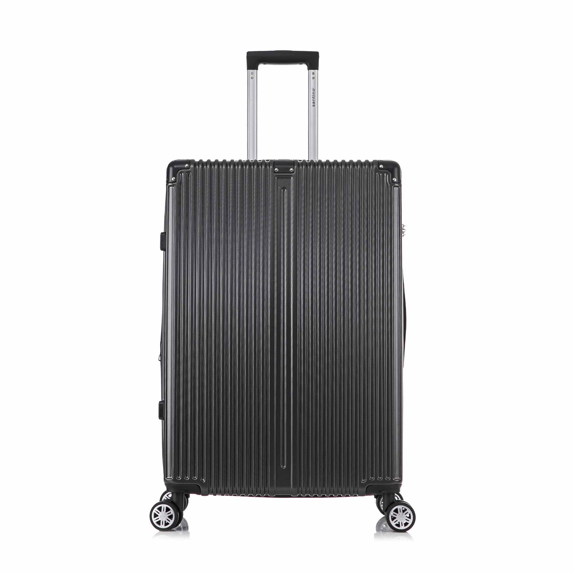 Santino MZV204J 3-Piece Dublin Rigid Luggage Set 360°