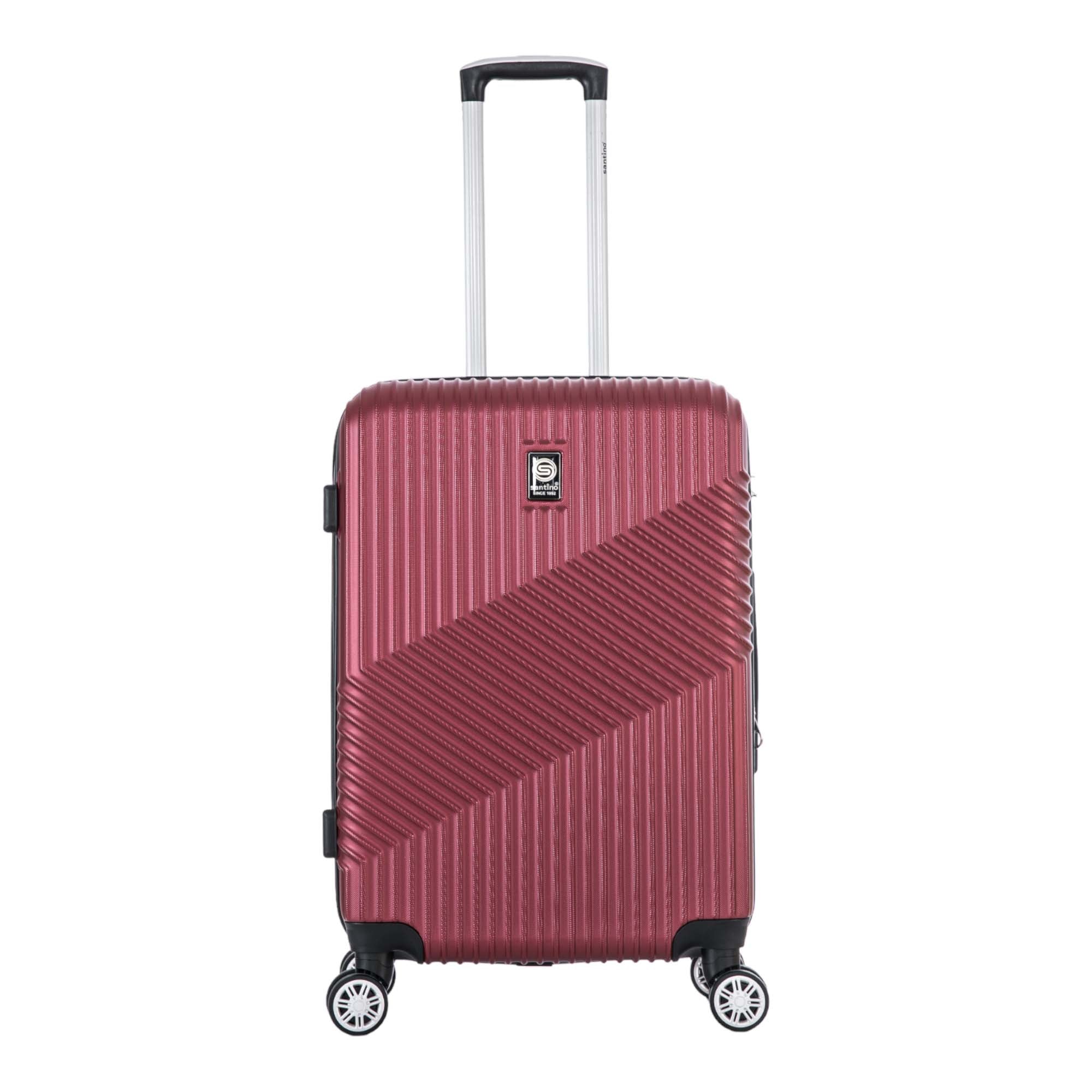 Santino Geometric Rigid 360° Suitcase - ASAV7003M