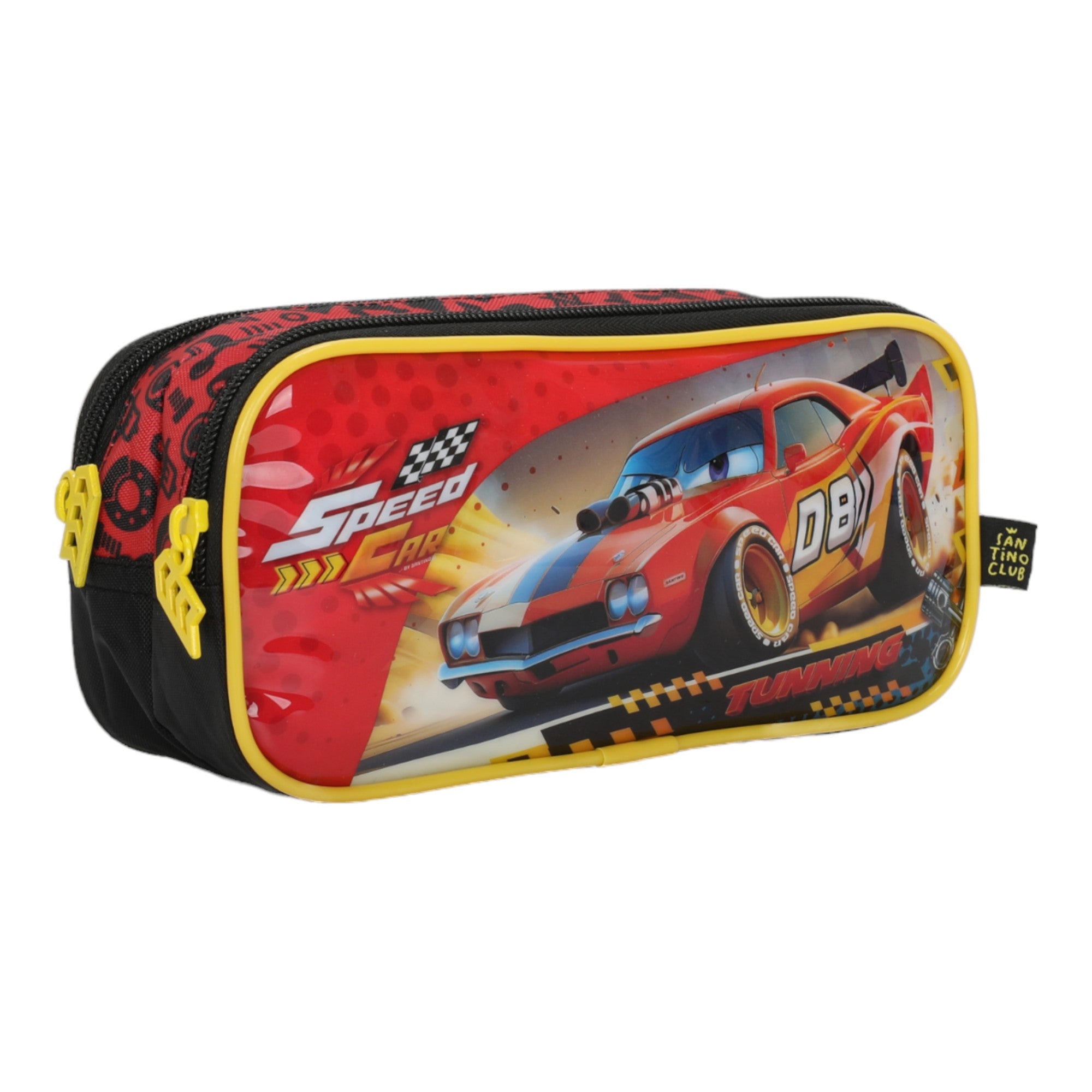 Speed ​​Car Champion by Santino Polyester Kids Kit SCK10U Red