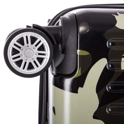 Santino M 360° Camouflage Hardside Travel Suitcase - AHSV220M