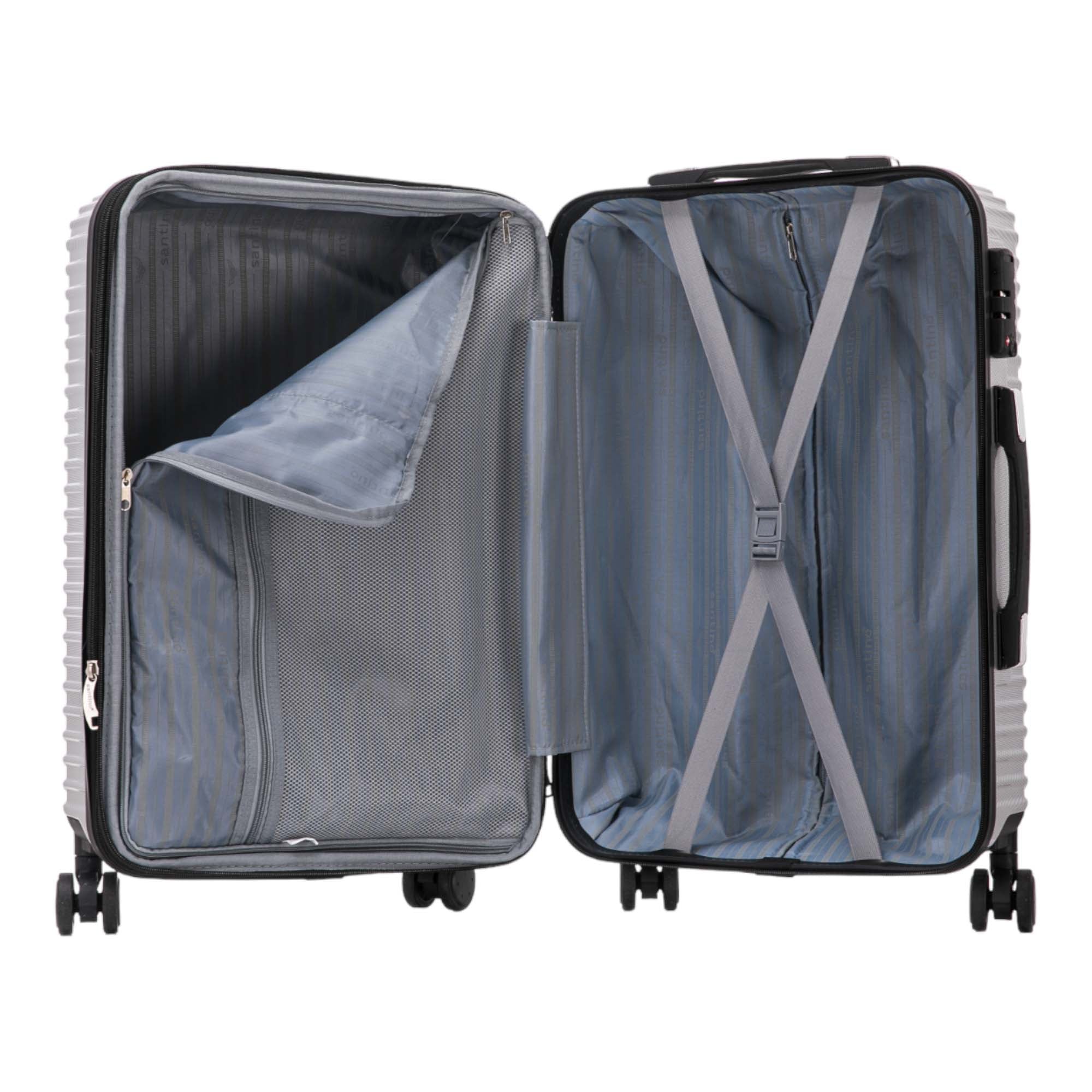 Santino Brooklyn Bridge PVC 360° Suitcase AMZV501P