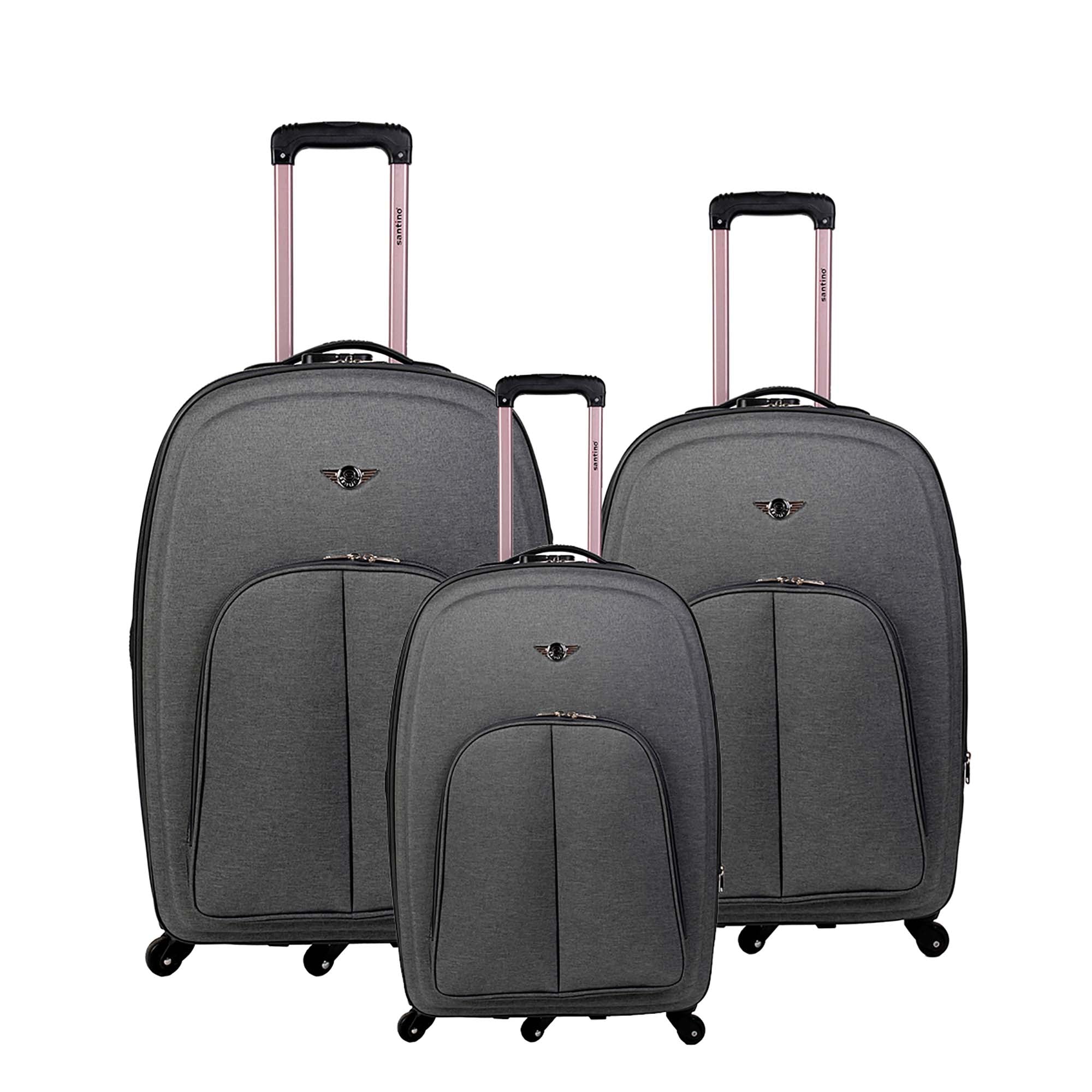 Wenzhou 3 Piece Luggage Set with 360º Wheels Santino - MZV12003J